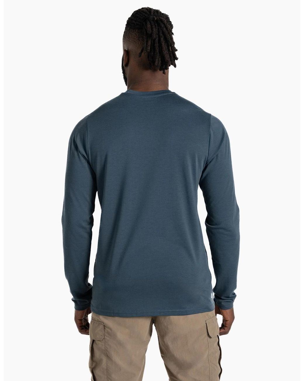 Craghoppers Blue Abel Nosilife Long-Sleeved T-Shirt for men