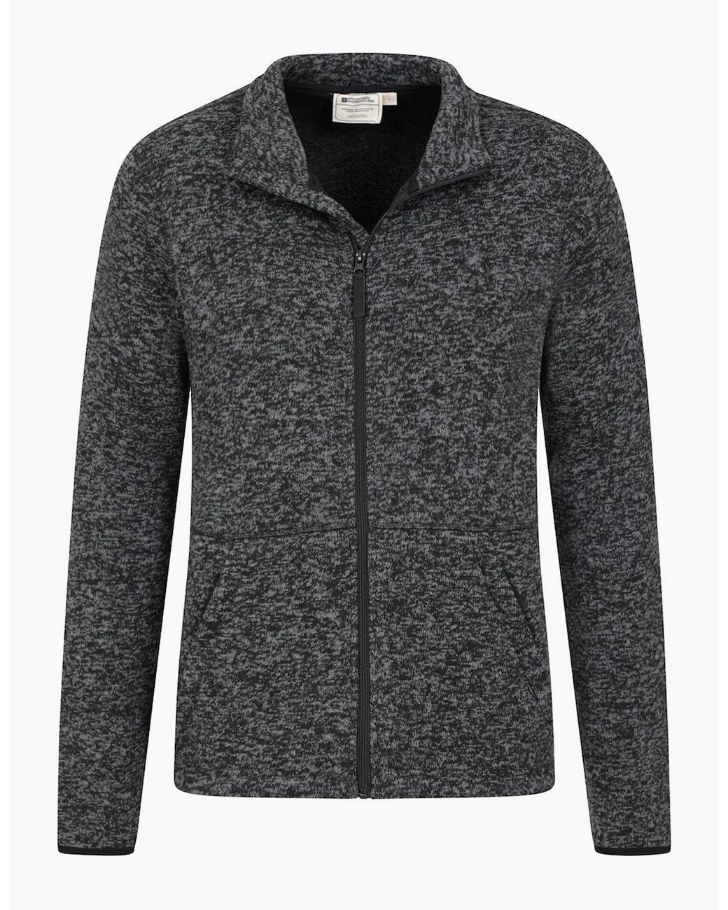 Mountain Warehouse Gray Idris Iii Full Zip Fleece Jacket for men