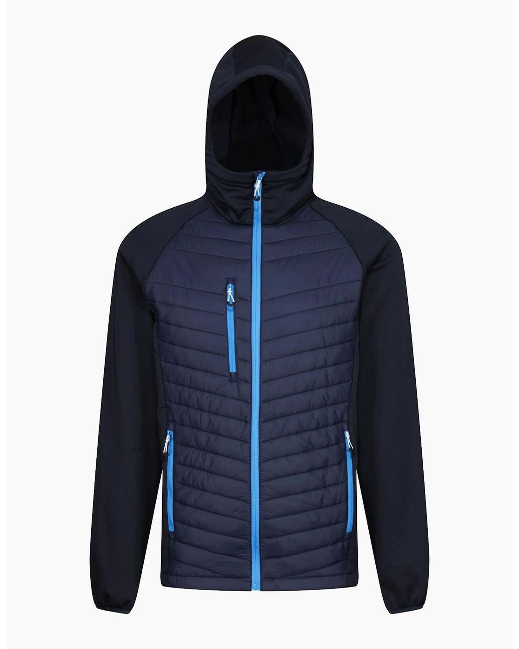 Regatta Blue Navigate Quilted Hybrid Jacket for men