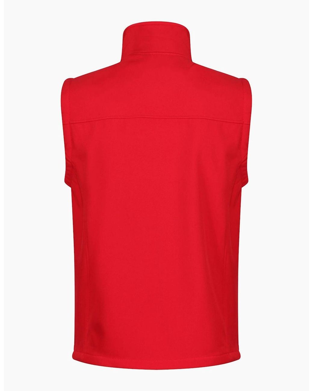 Regatta Red Flux Softshell Body Warmer for men