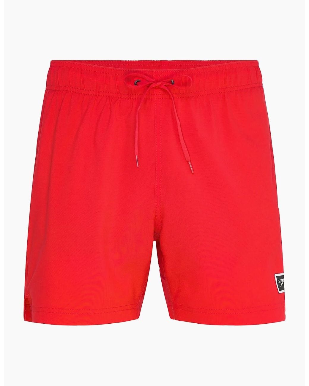Speedo Red Classic Volley Logo Swim Shorts for men