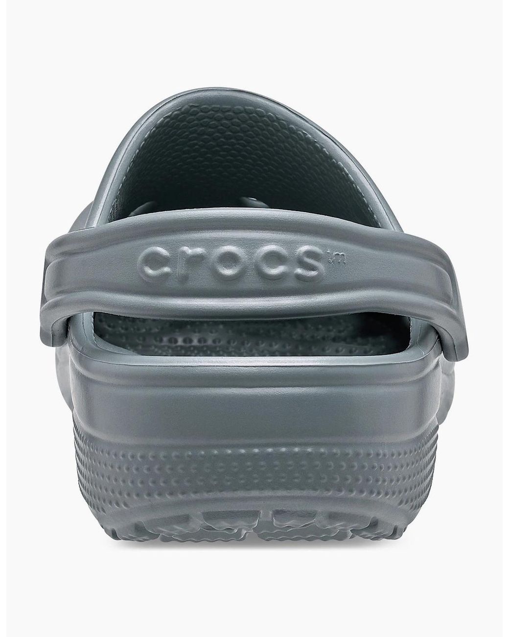 CROCSTM Gray Classic Thermoplastic Concrete Hiking Shoes for men