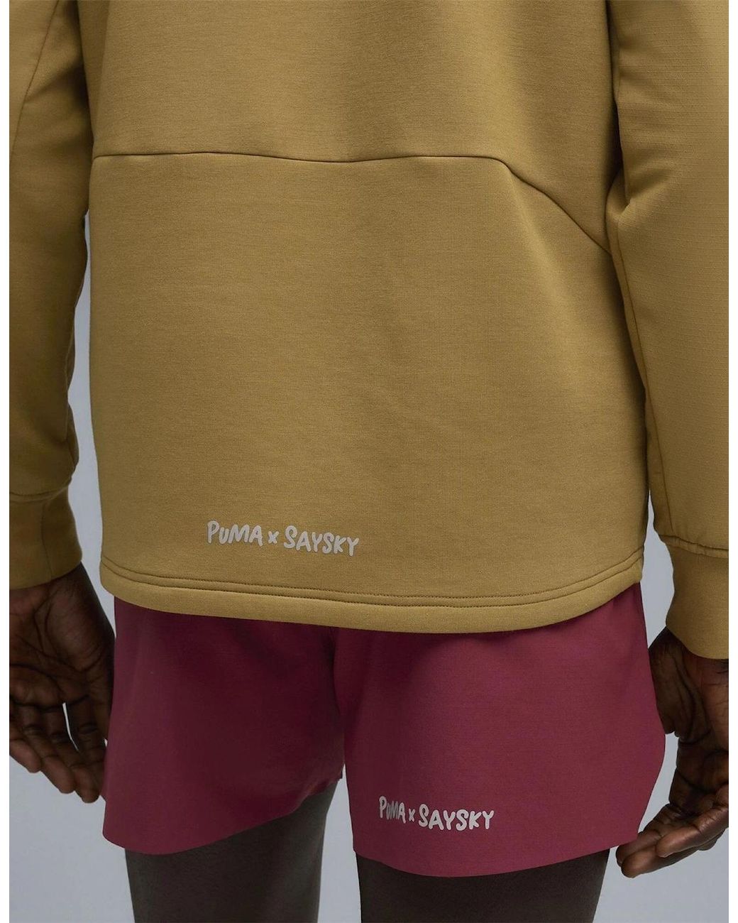 PUMA Green X Saysky Anorak Jacket Performance Running for men
