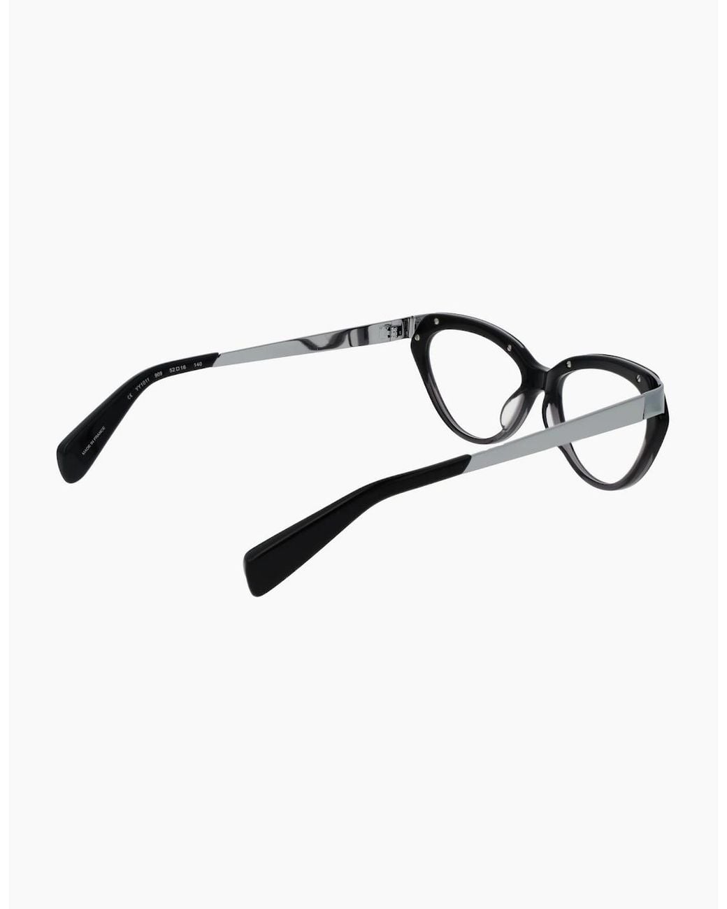 Yohji Yamamoto Black Optical Frame Yy1011 909 52 for men