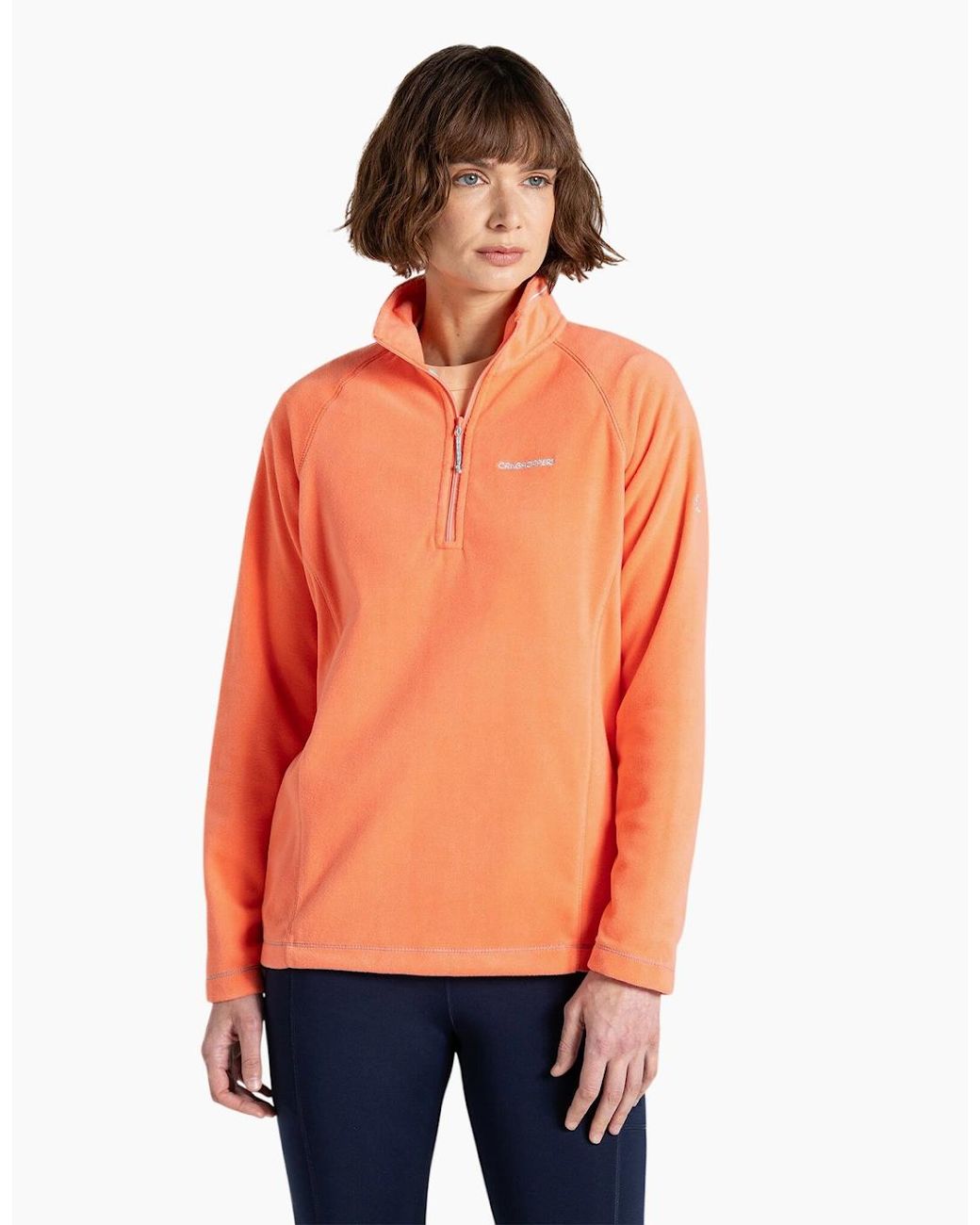 Craghoppers Red Ladies Miska Vi Half Zip Fleece