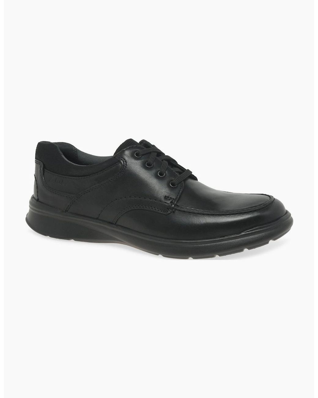 Clarks Black Cotrell Edge Shoes for men