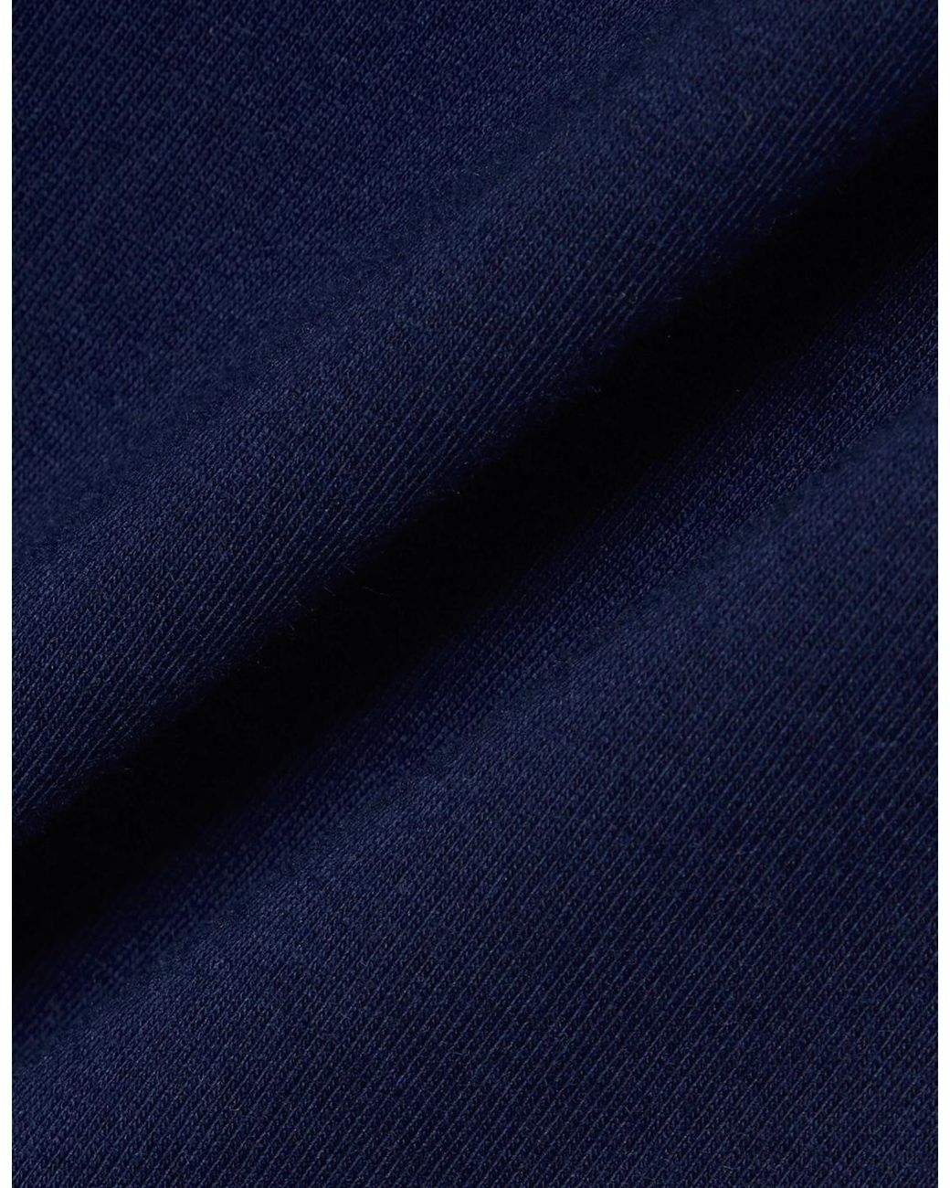 Lacoste Blue Fleece Lounge Hoodie for men