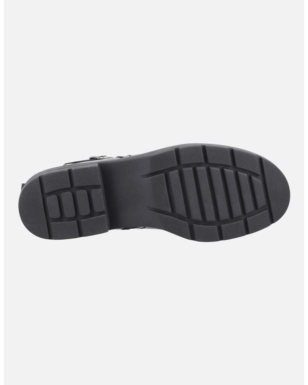 Hush Puppies Black Tove Leather Boots