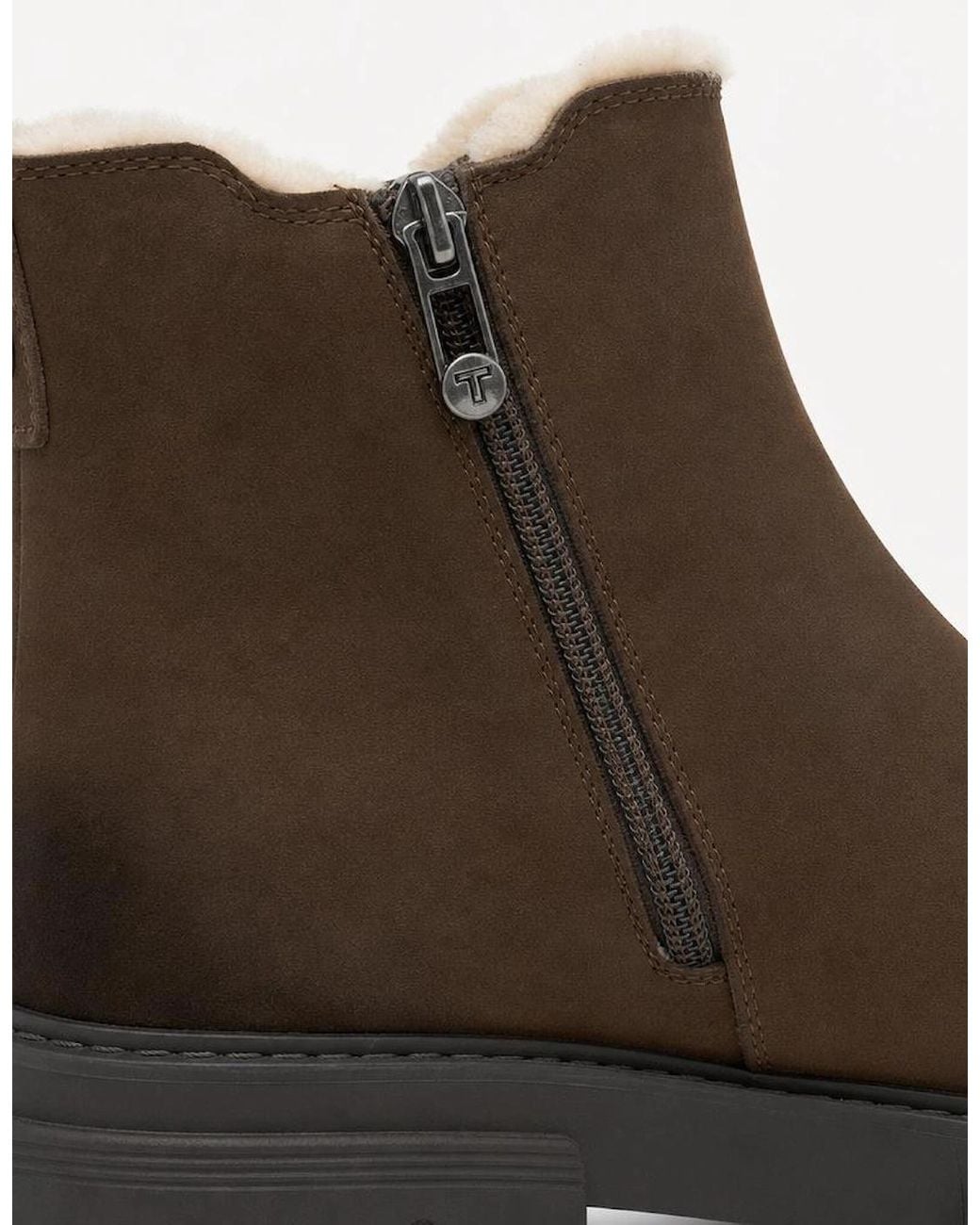 Marco Tozzi Brown 26441-45 Chelsea Boots Cafe Nubuck