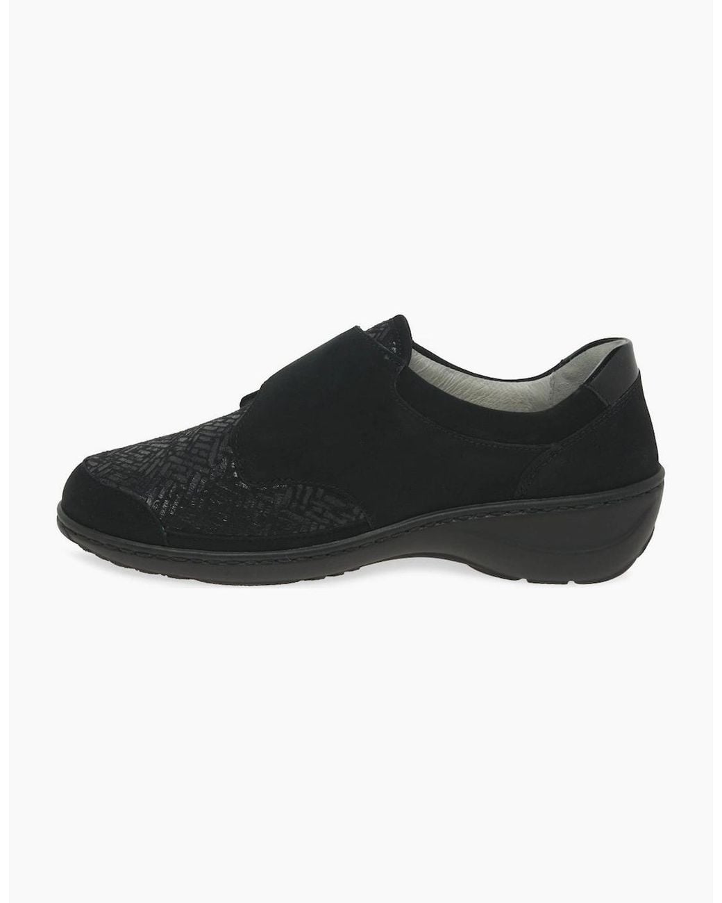 Waldläufer Black Kya Riptape Shoes
