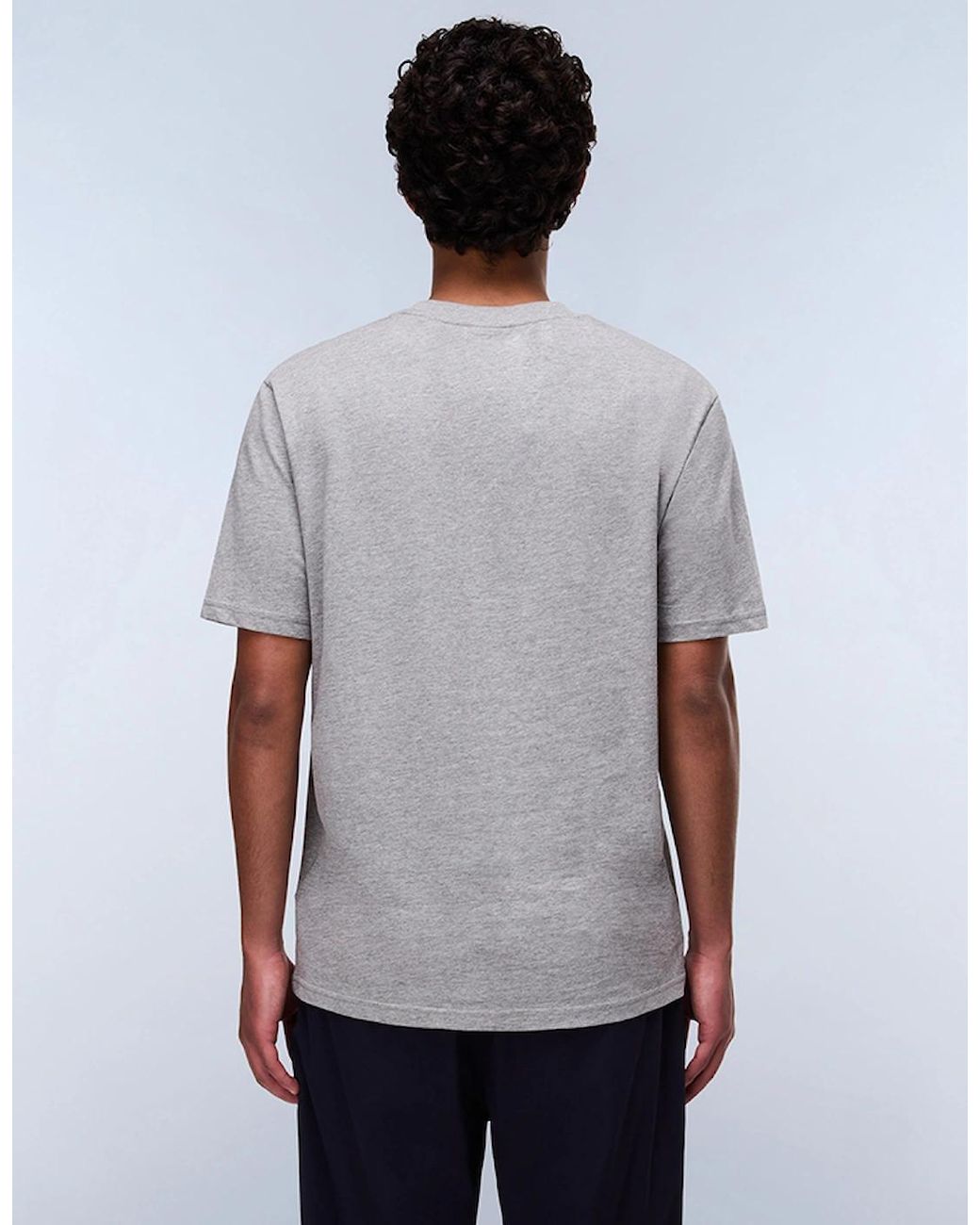 Napapijri Gray Funes Short Sleeve T-Shirt