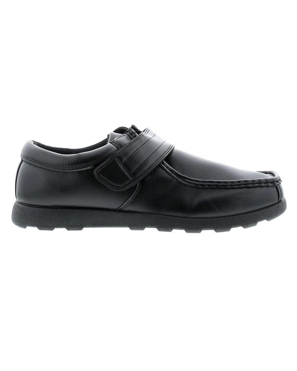 Rockstorm Black Smart Shoes Gorge Touch Fastening Uk Size for men