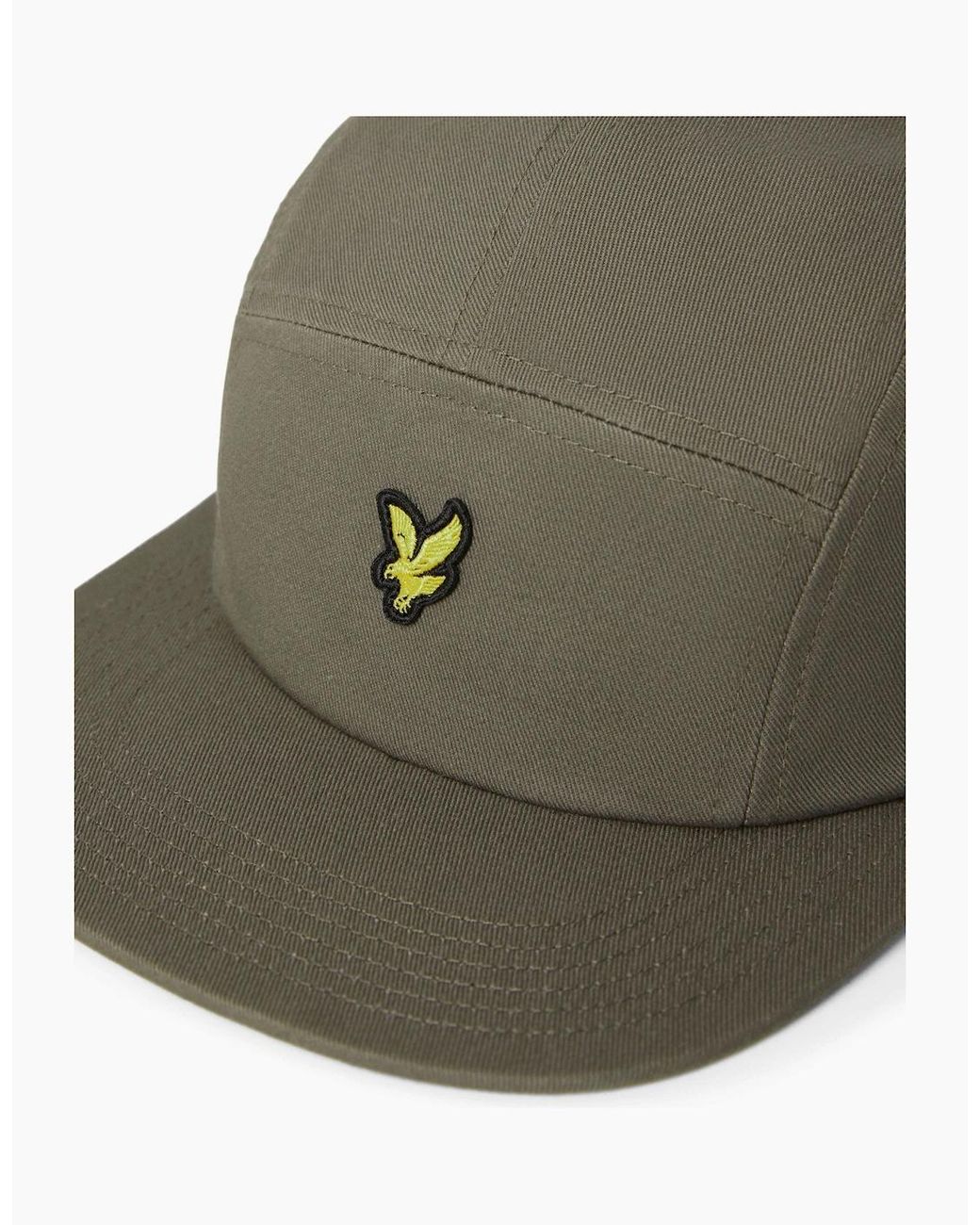Lyle & Scott Green 5 Panel Cap for men