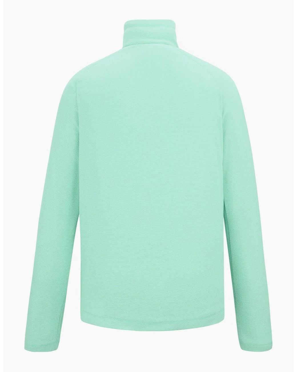 Regatta Green Great Outdoors /Ladies Montes Half Zip Fleece Top
