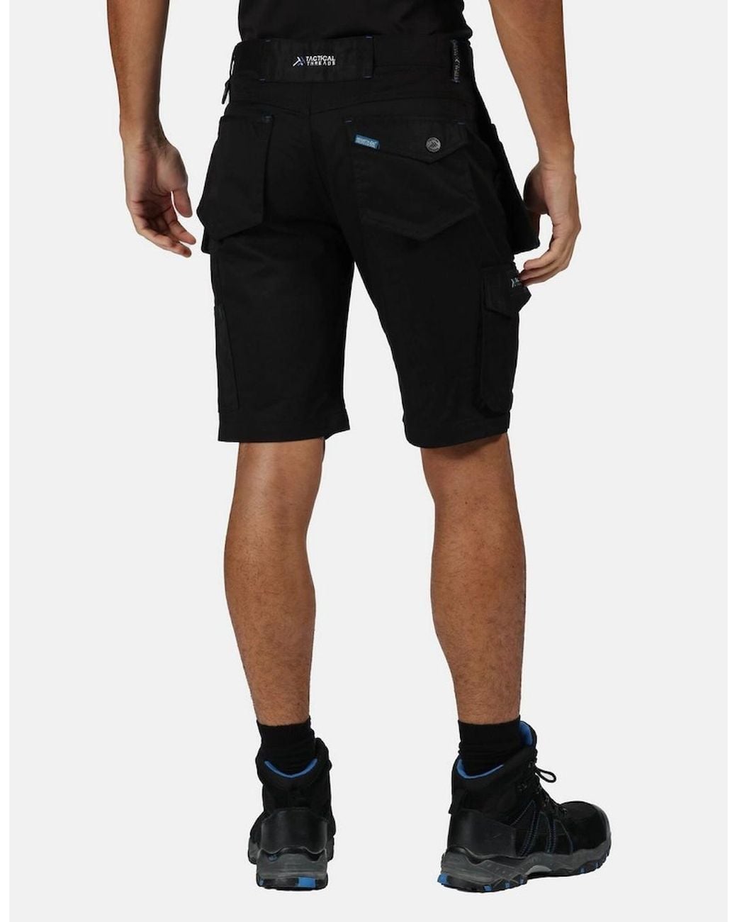 Regatta Black Professional Cargo Shorts for men