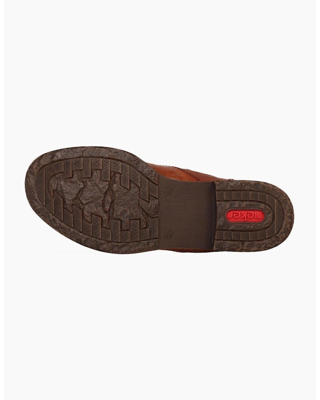 Rieker Brown Danby Ankle Boots