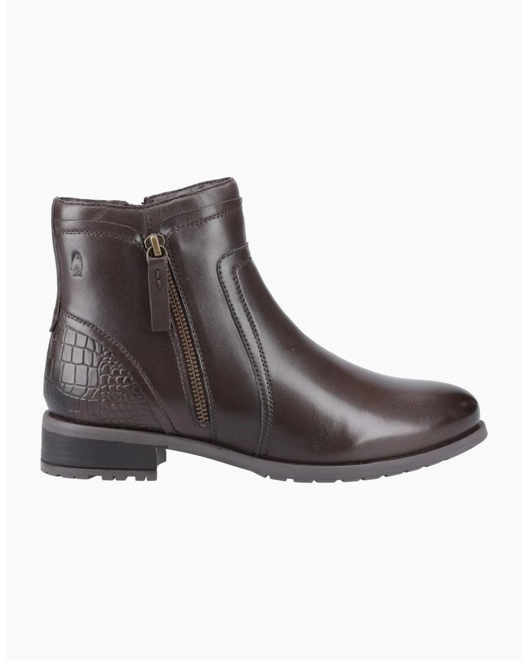 Hush Puppies Brown Scarlett Ankle Boots
