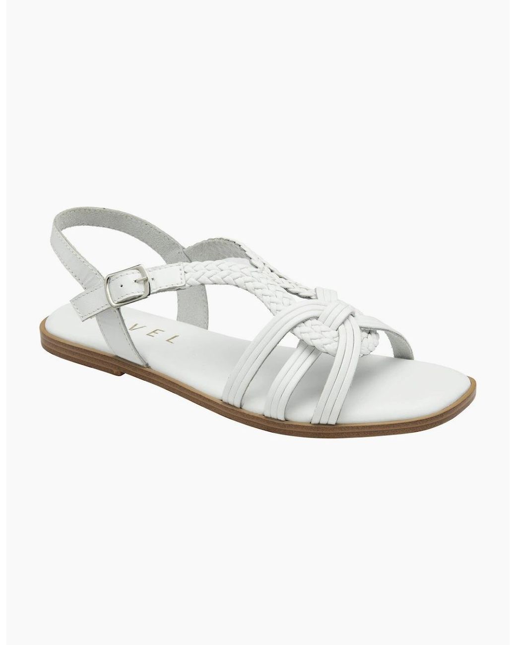 Ravel White Danby Sandals