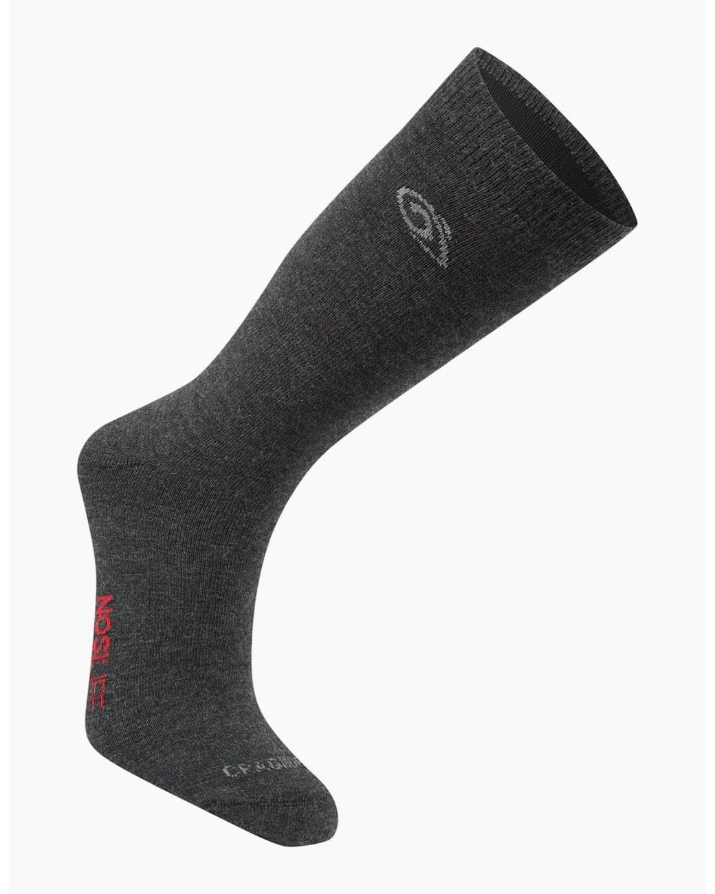 Craghoppers White Adult Wool Blend Insect Repellent Boot Socks