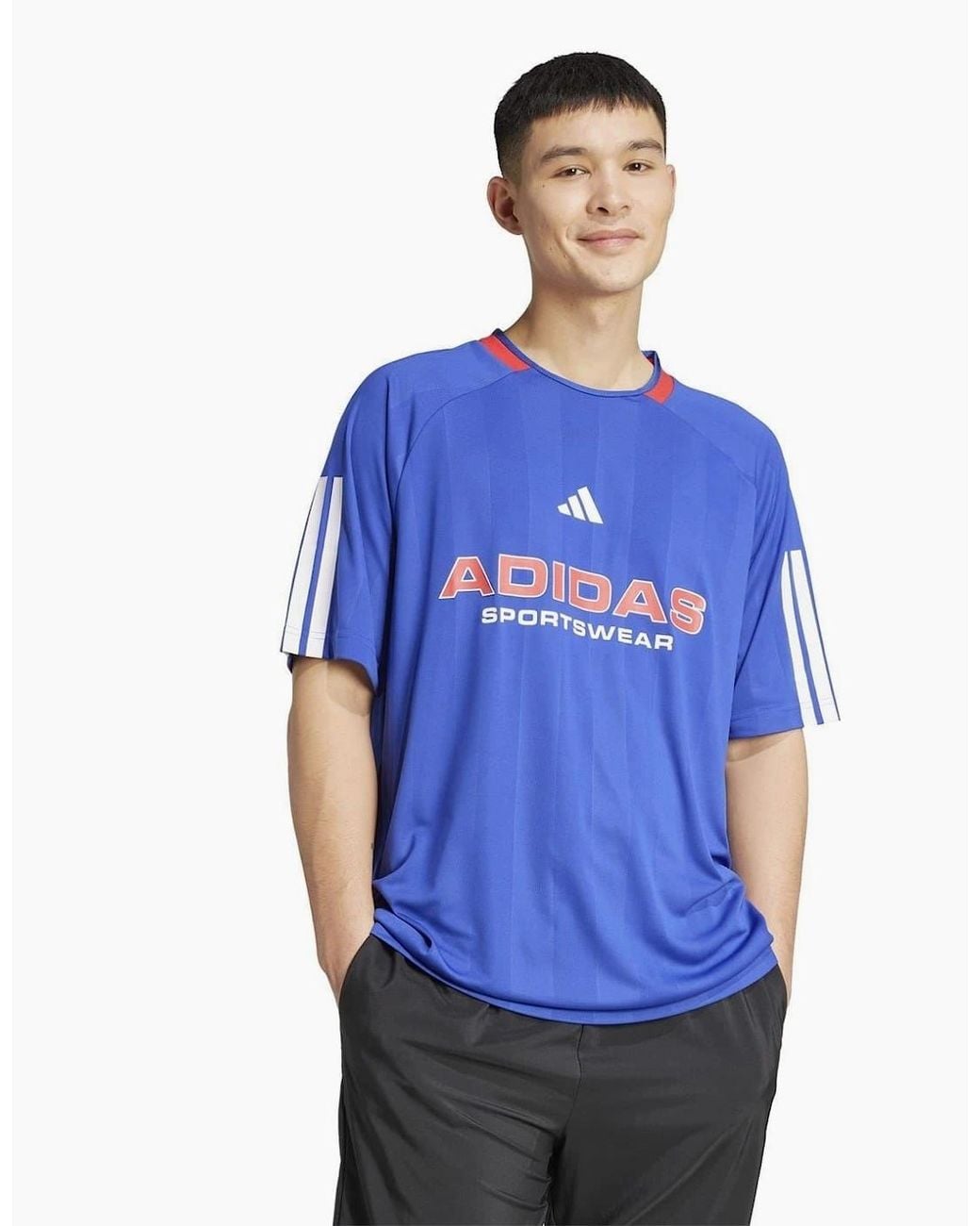 Adidas Blue House Of Tiro Nations T-Shirt Adults for men