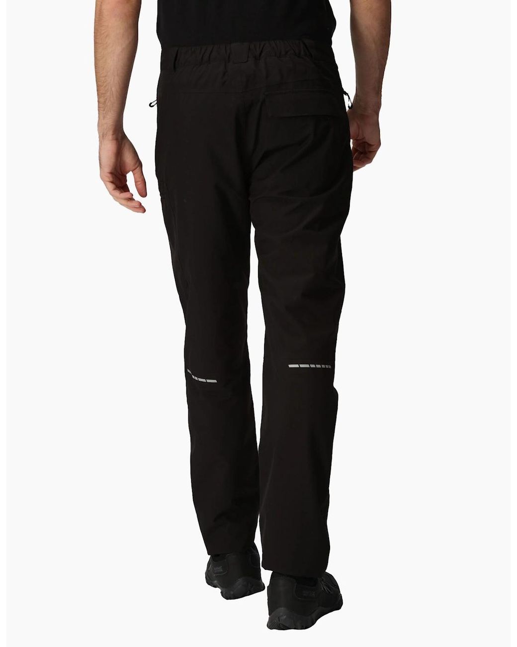 Regatta Black Professional Stretch Waterproof Trousers for men