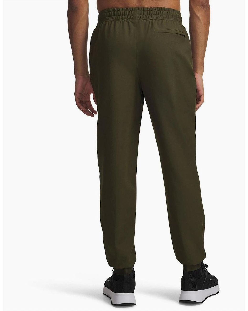 Under Armour Green Unstoppable Slim Tapered Running Pants for men