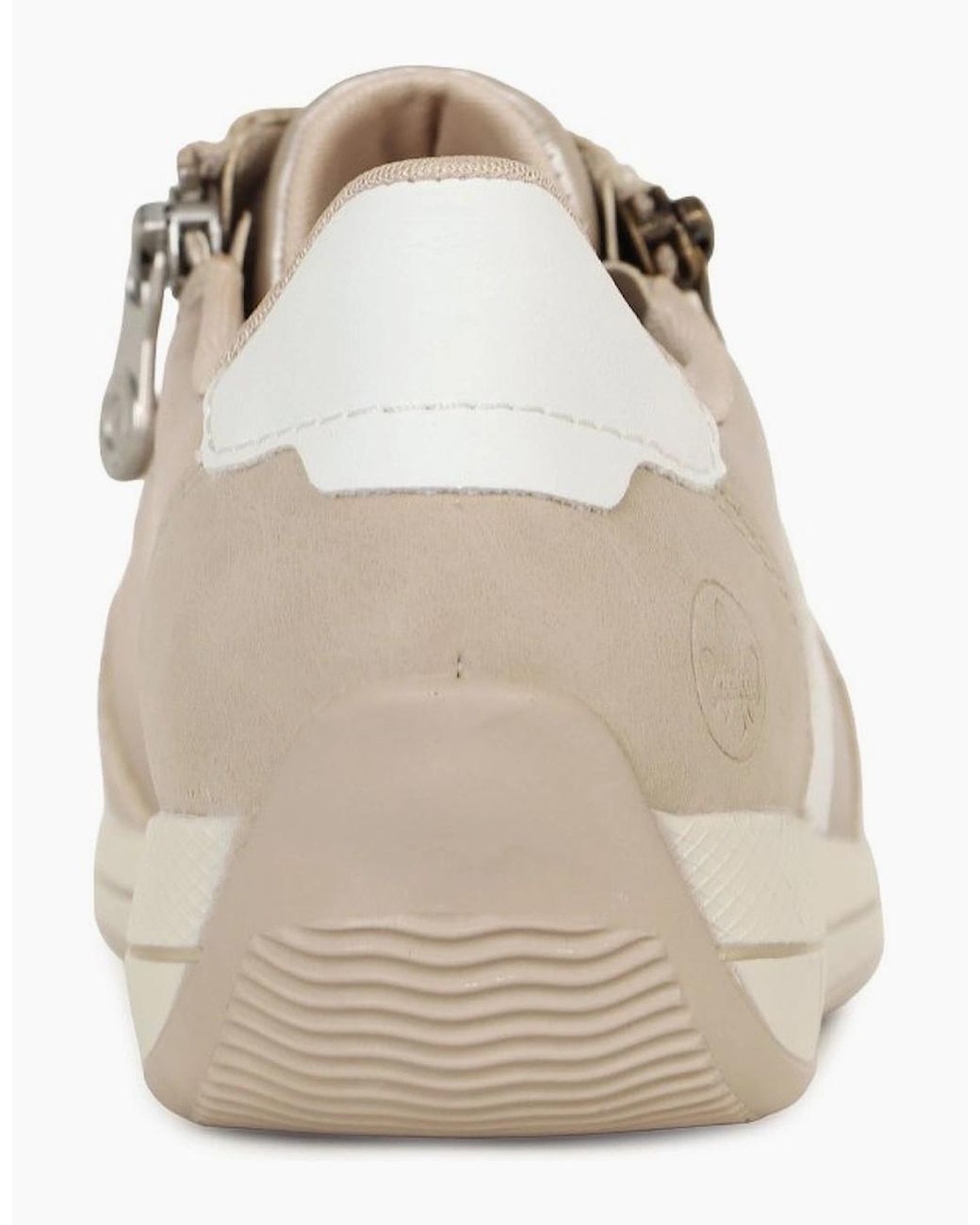 Rieker White Honor Trainers