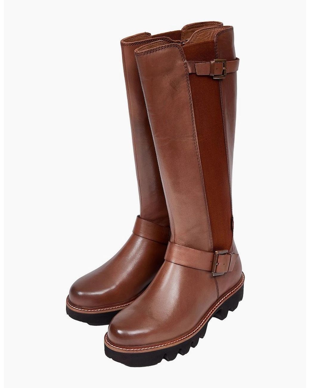 Pod Brown Aleena Knee High Boots