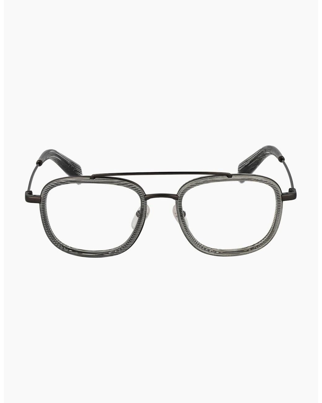 Yohji Yamamoto Gray Optical Frame Yy1026 950 50 for men