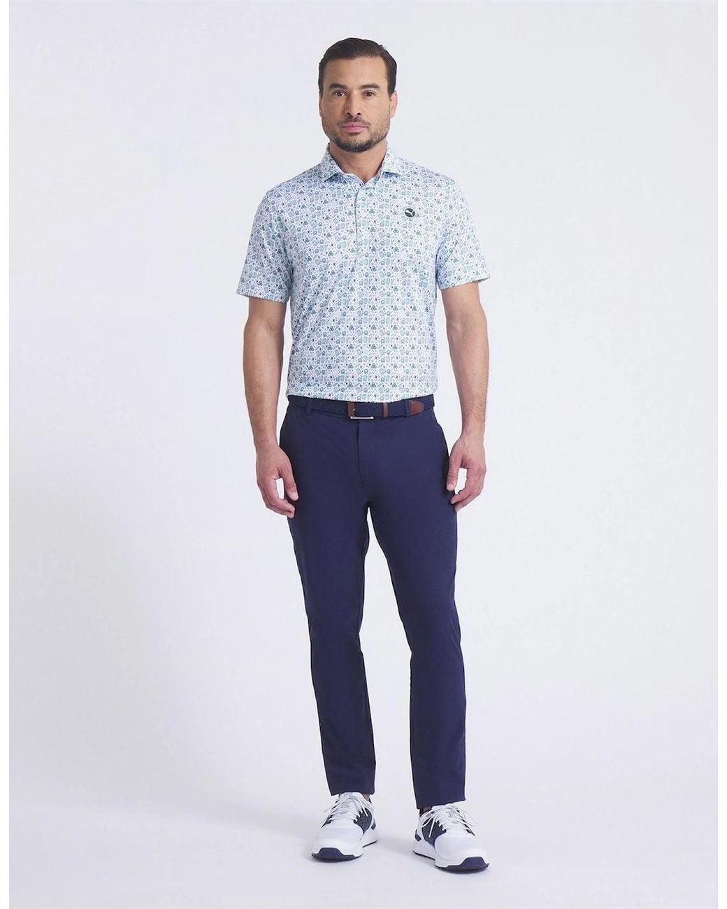 PUMA Blue Mattr Port Polo for men