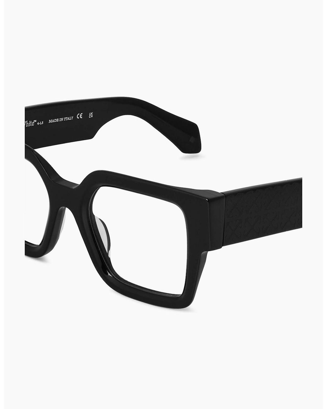 Off-White c/o Virgil Abloh Black Off Eyewear Style 7R for men