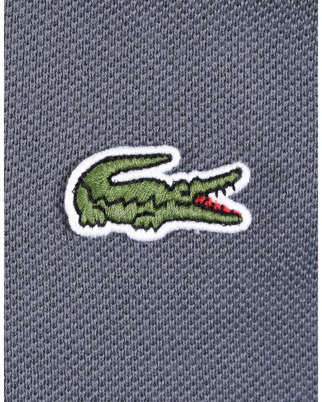 Lacoste Blue L.12.12 Pique Cotton Polo Shirt for men