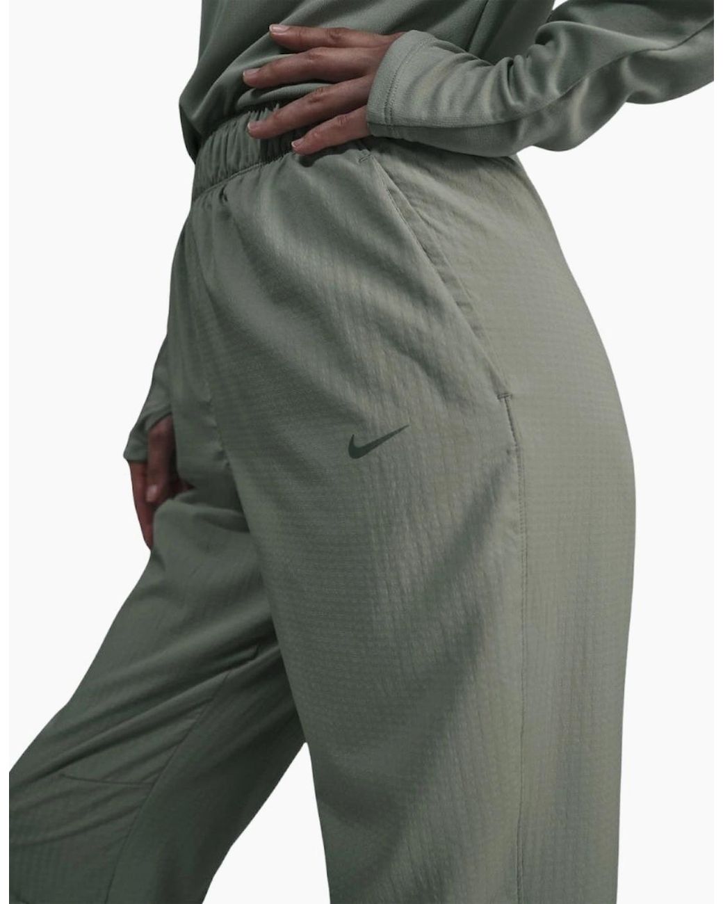 Nike Green Dri-Fit Fast Warm-Up Jade Horizon Running Pants