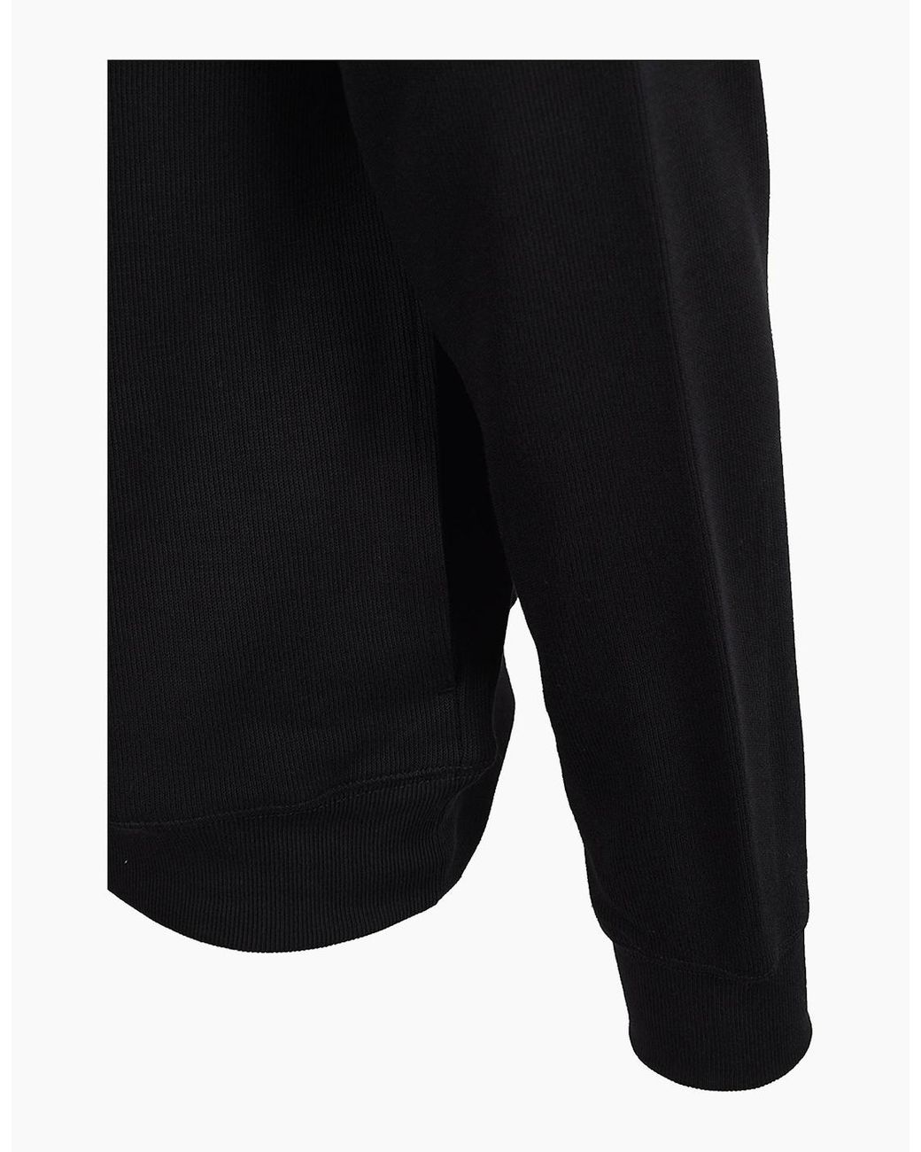 Lacoste Black B Half Zip Sweatshirt for men