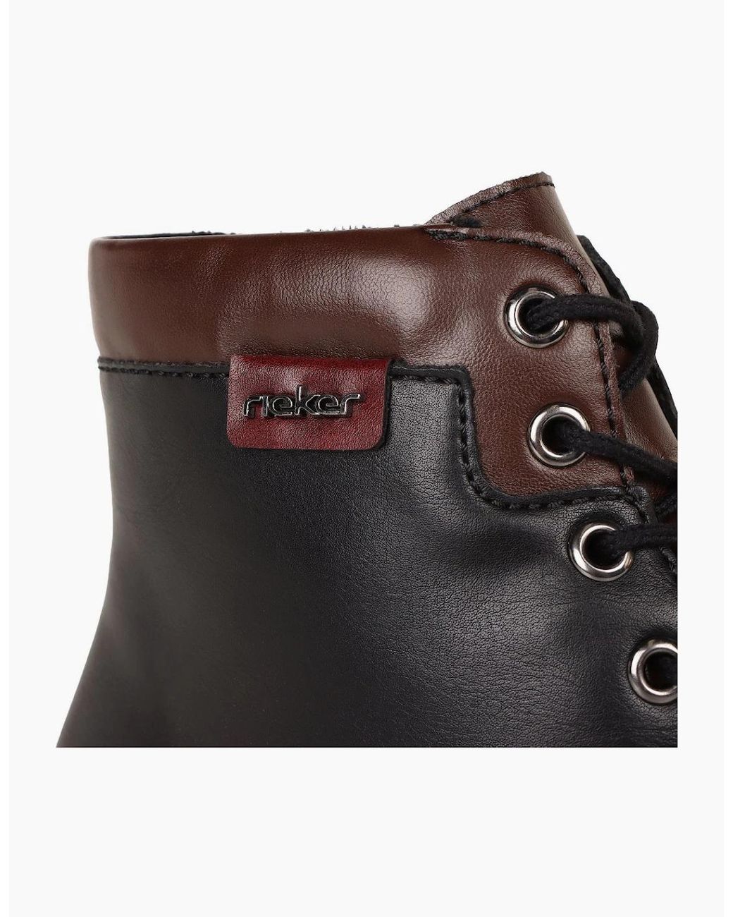 Rieker Black Thornton Ankle Boots