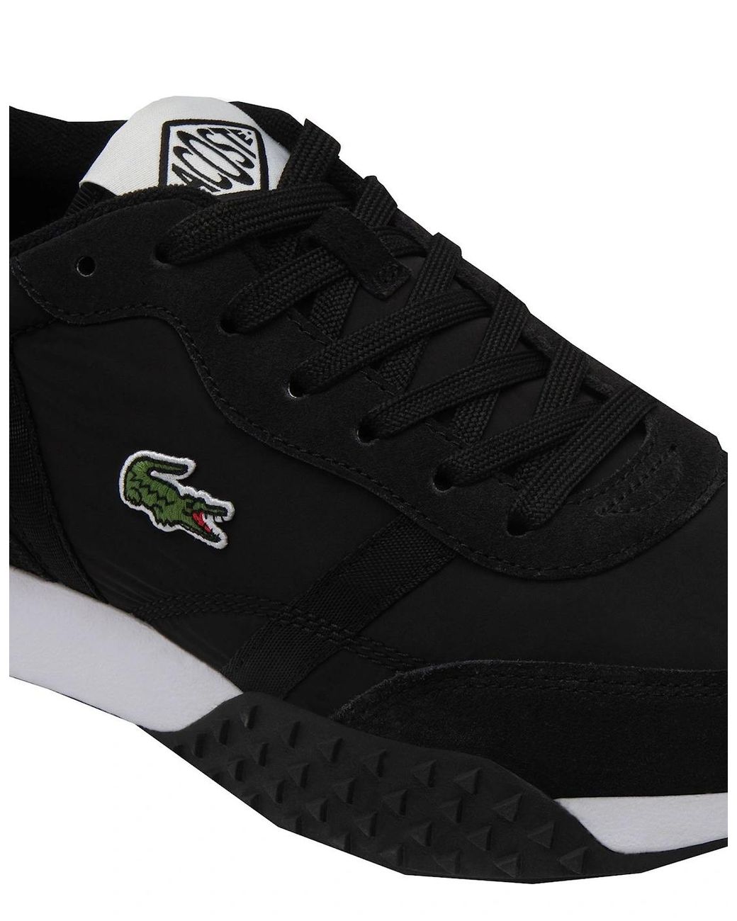 Lacoste Black L-Spin Evo Trainers for men