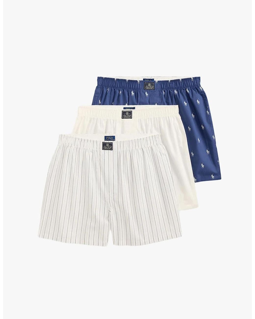 Polo Ralph Lauren Brown Open Boxers Boxer Shorts Multicoloured for men