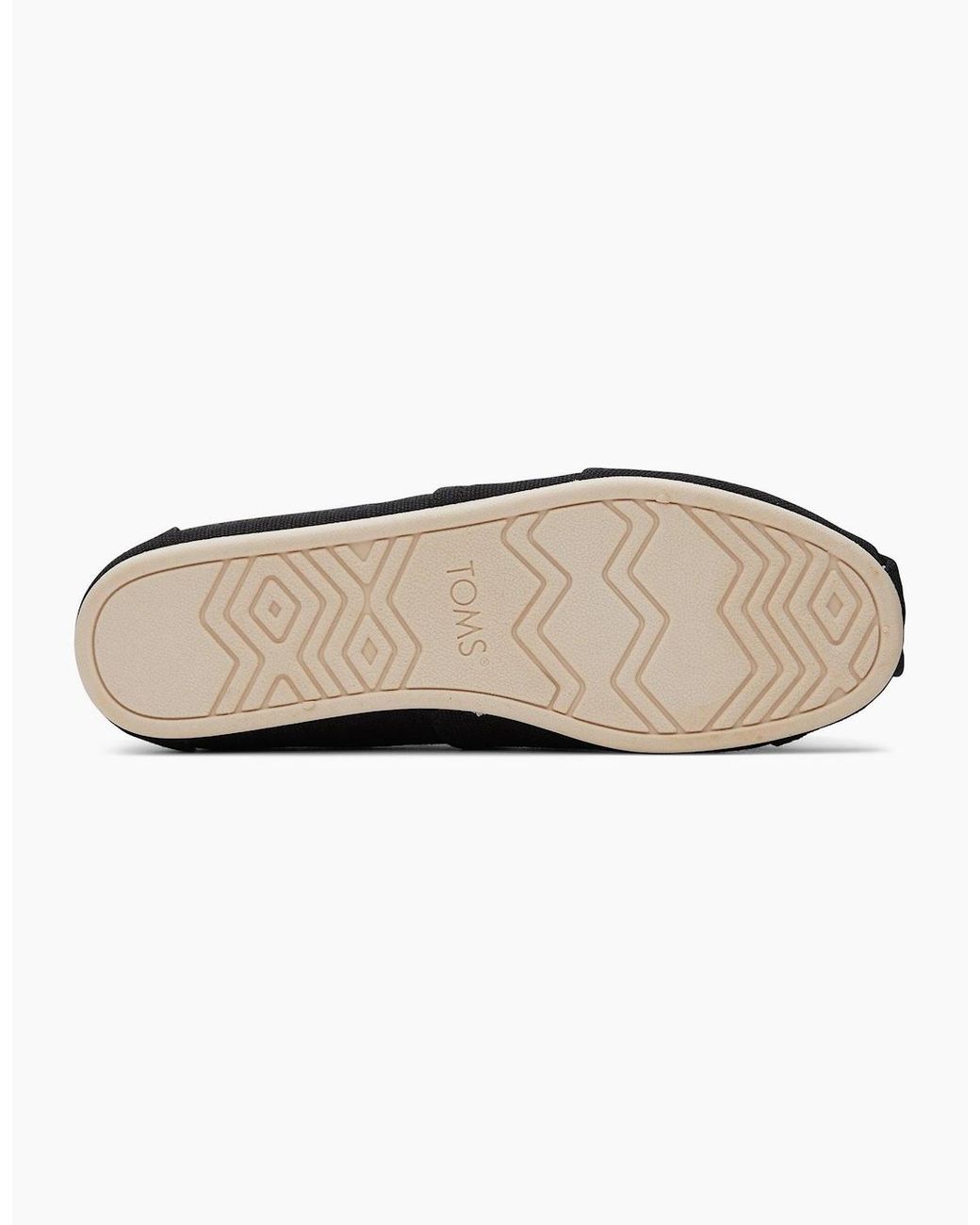 TOMS Black Alpargata Classic Cotton Espadrilles for men