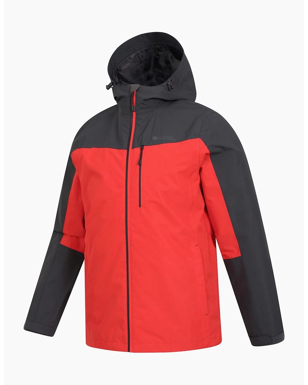 Mountain Warehouse Red Brisk Extreme Waterproof Jacket for men