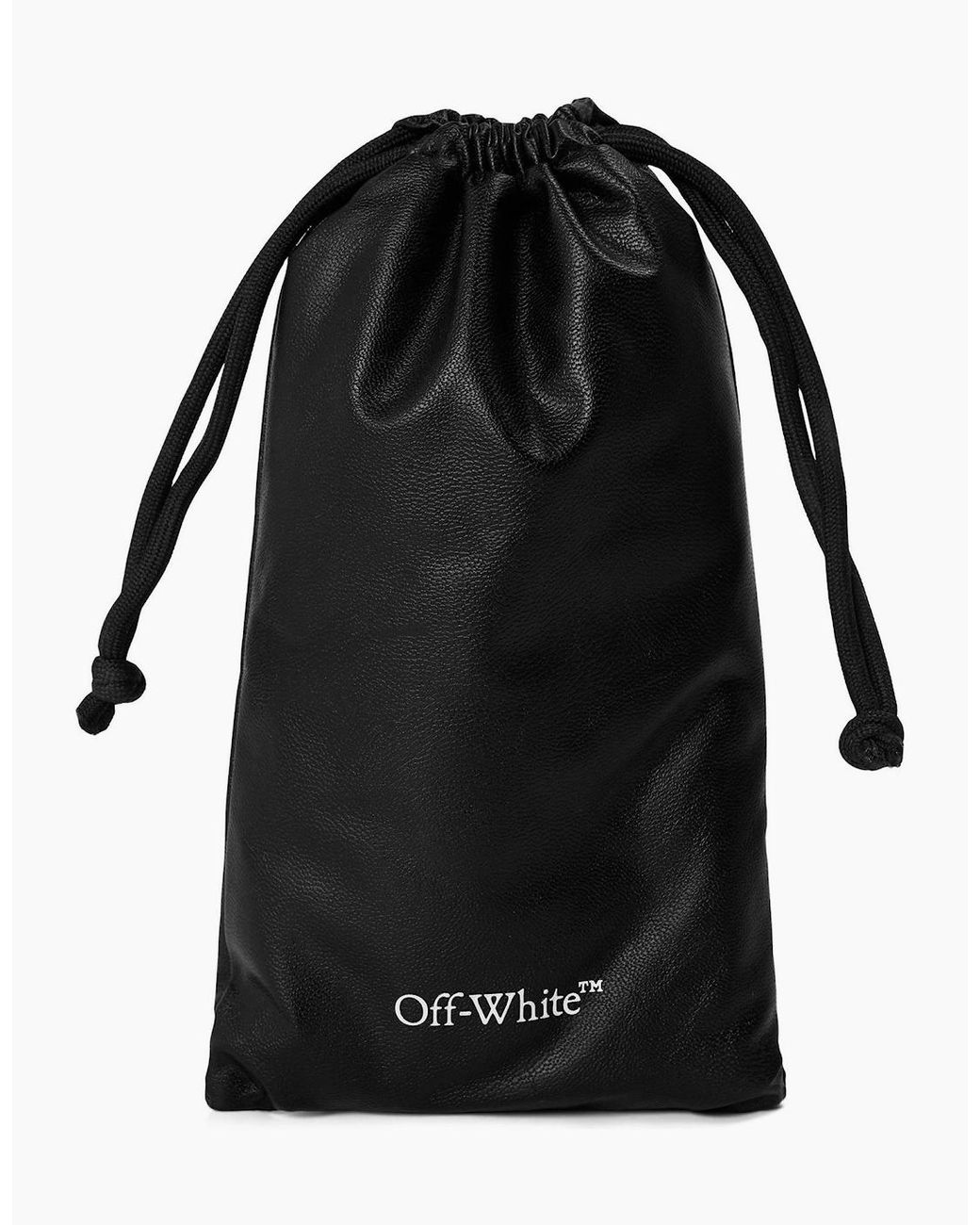 Off-White c/o Virgil Abloh Black Off Eyewear Style 7X for men