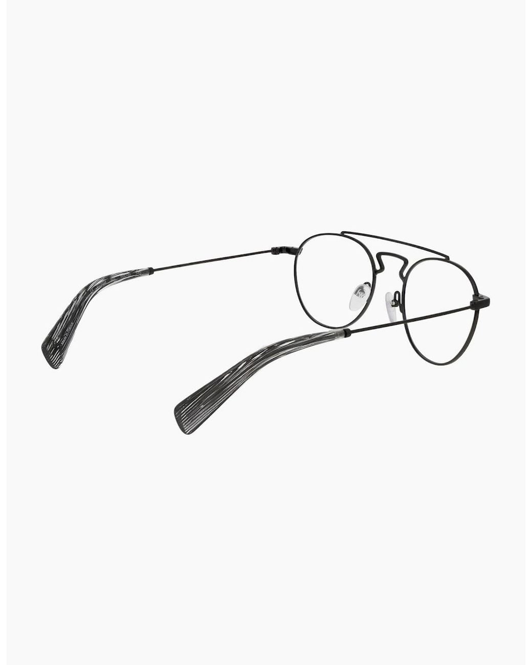 Yohji Yamamoto Black Optical Frame Yy3004 902 50 for men