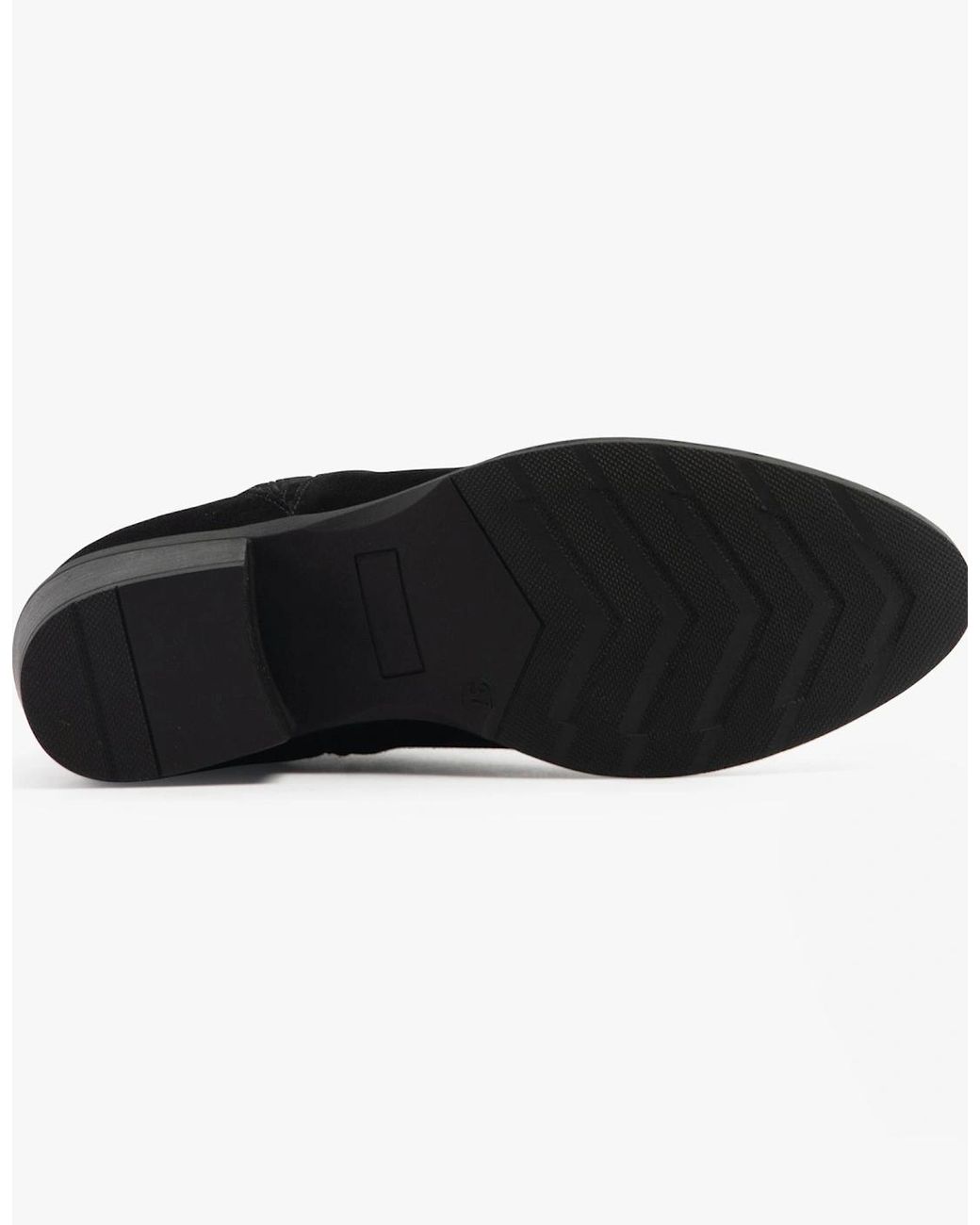 Hush Puppies Black Isobel Leather Ankle Boots
