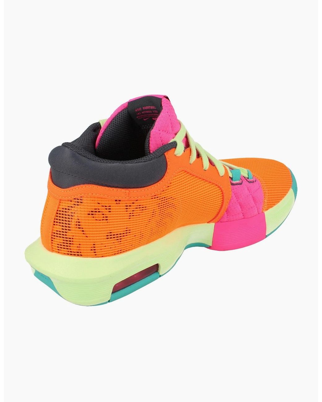 Nike Pink Lebron Witness Viii Basketball Trainers Fb2239 800 for men