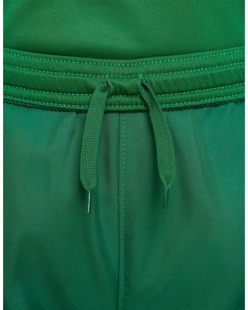 Nike Green Laser V Athletic Shorts With Notch Hem