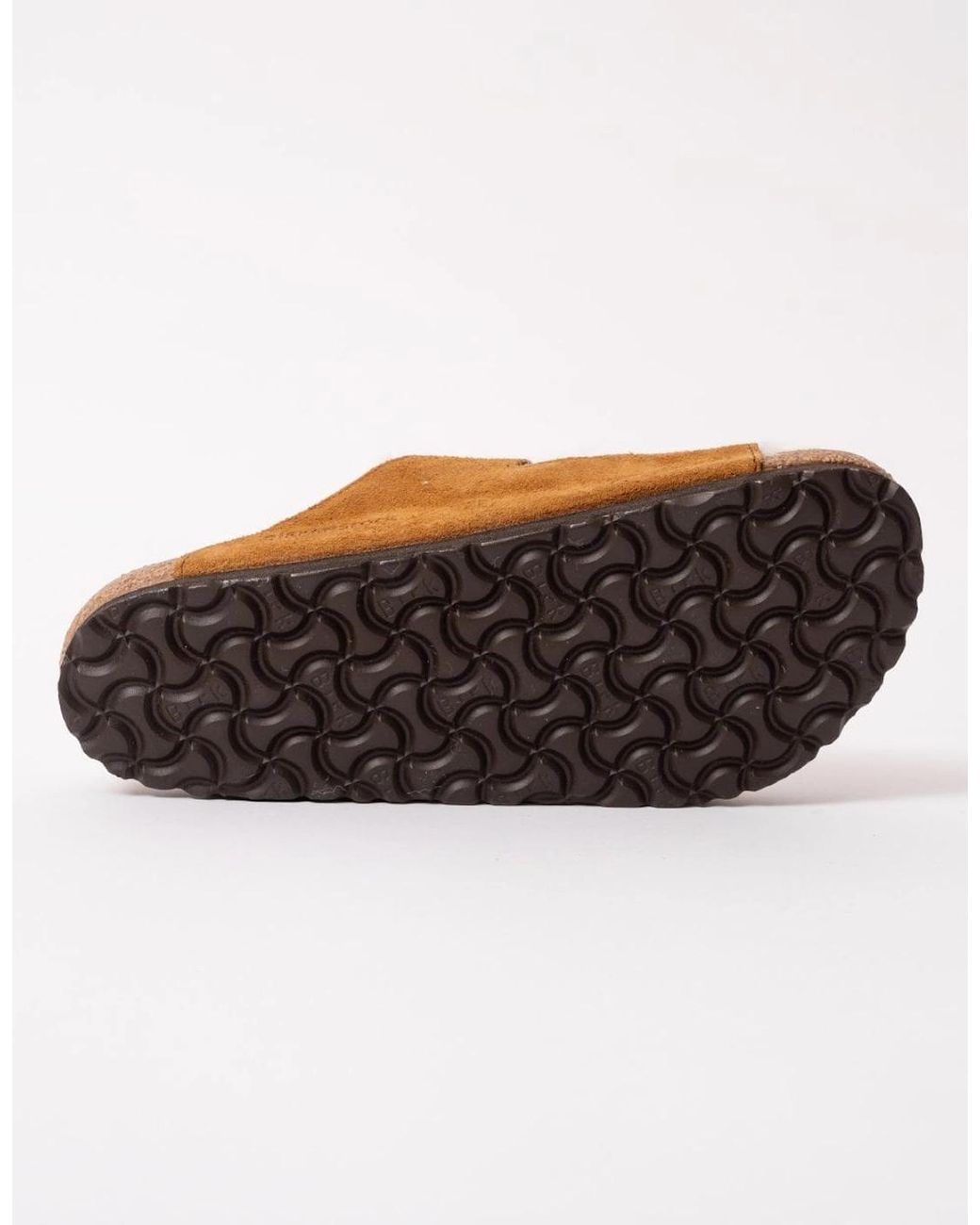 Birkenstock Arizona Brown Vl Shearling Sandals