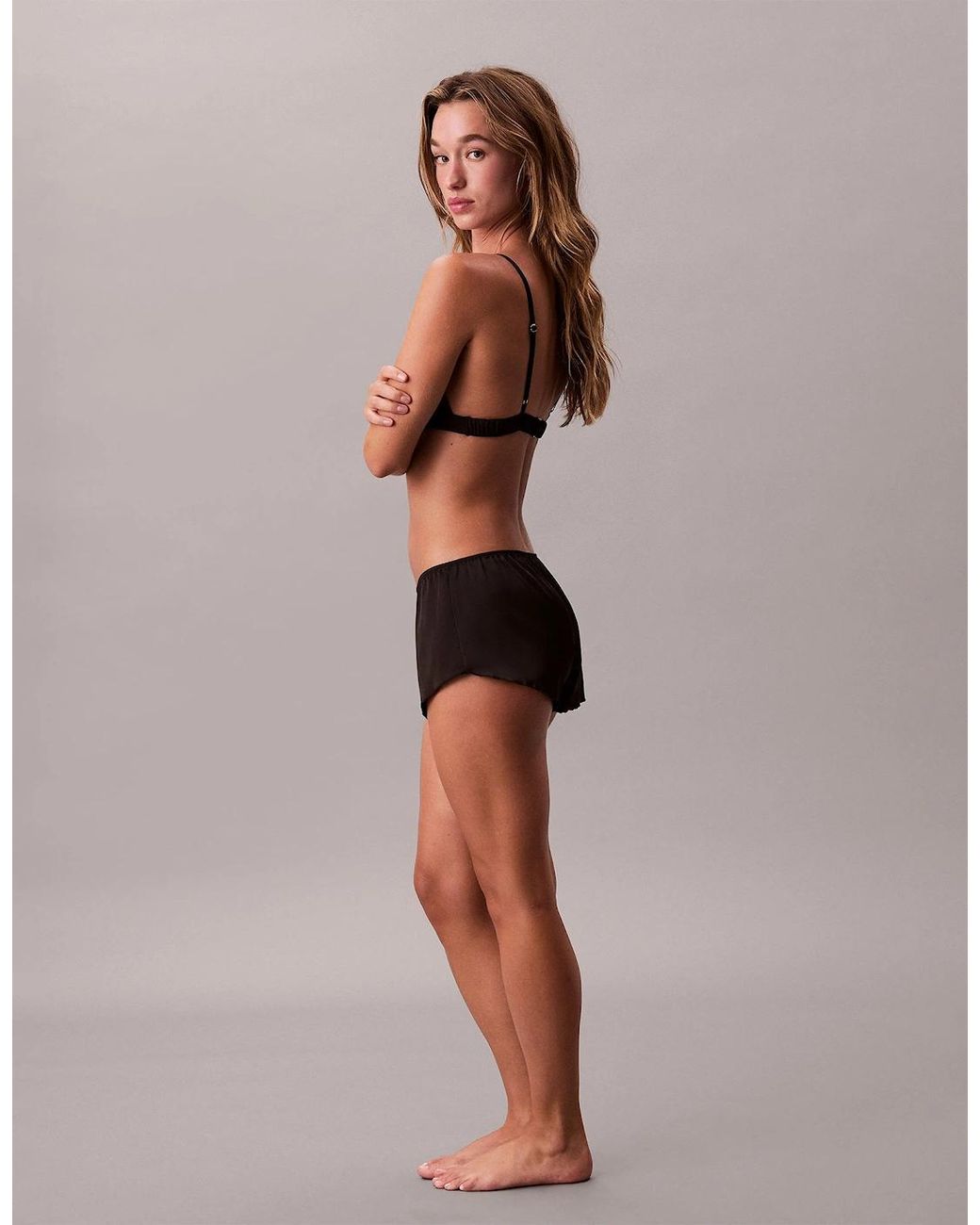 Calvin Klein Black Tapshort Shorts