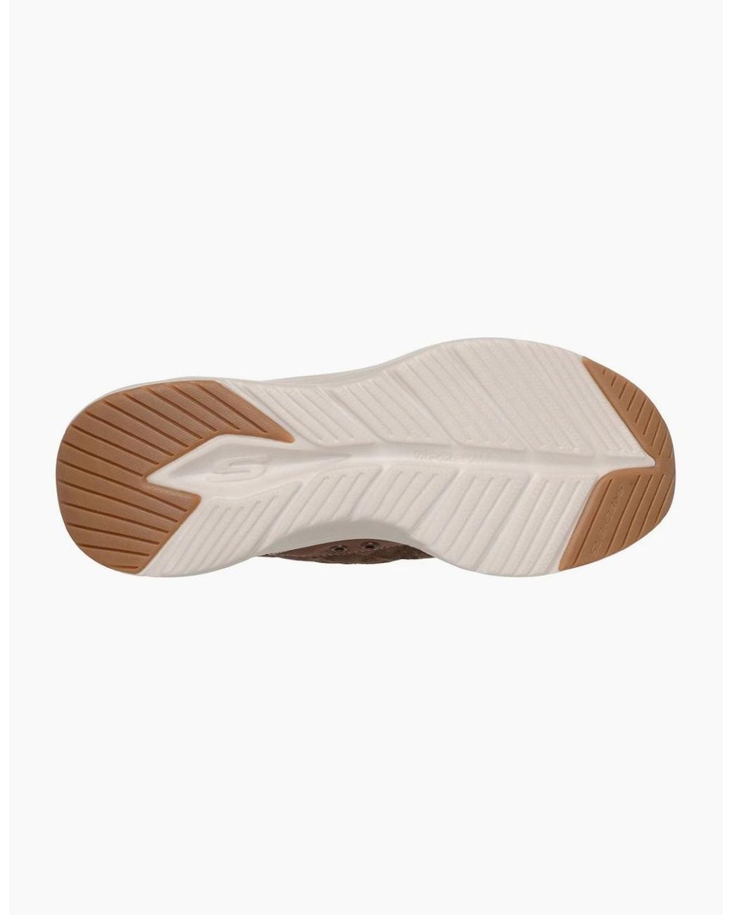 Skechers Brown Contour Foam Cordelux Trainers for men