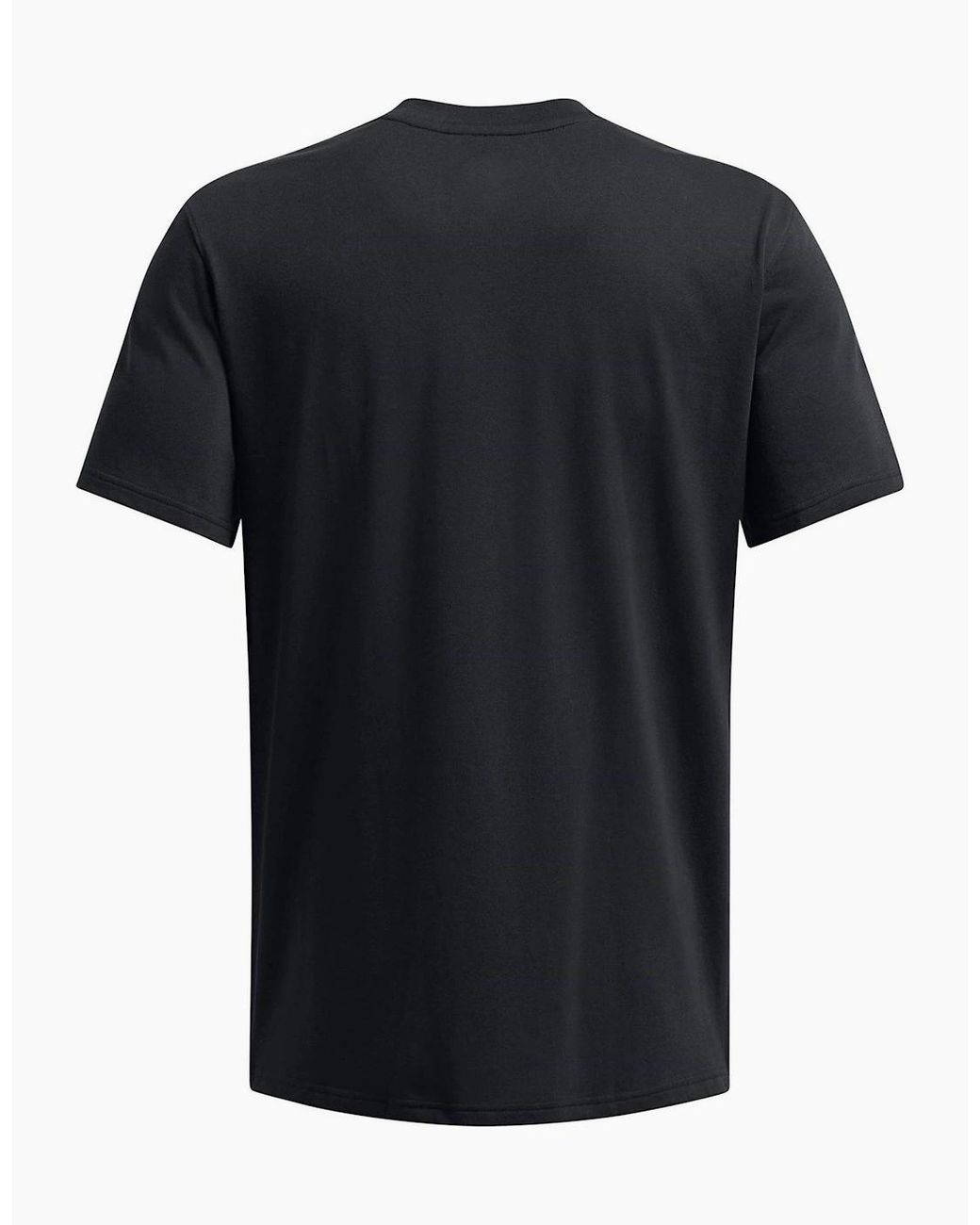 Under Armour Black Logo Heavyweight T Shirt for men