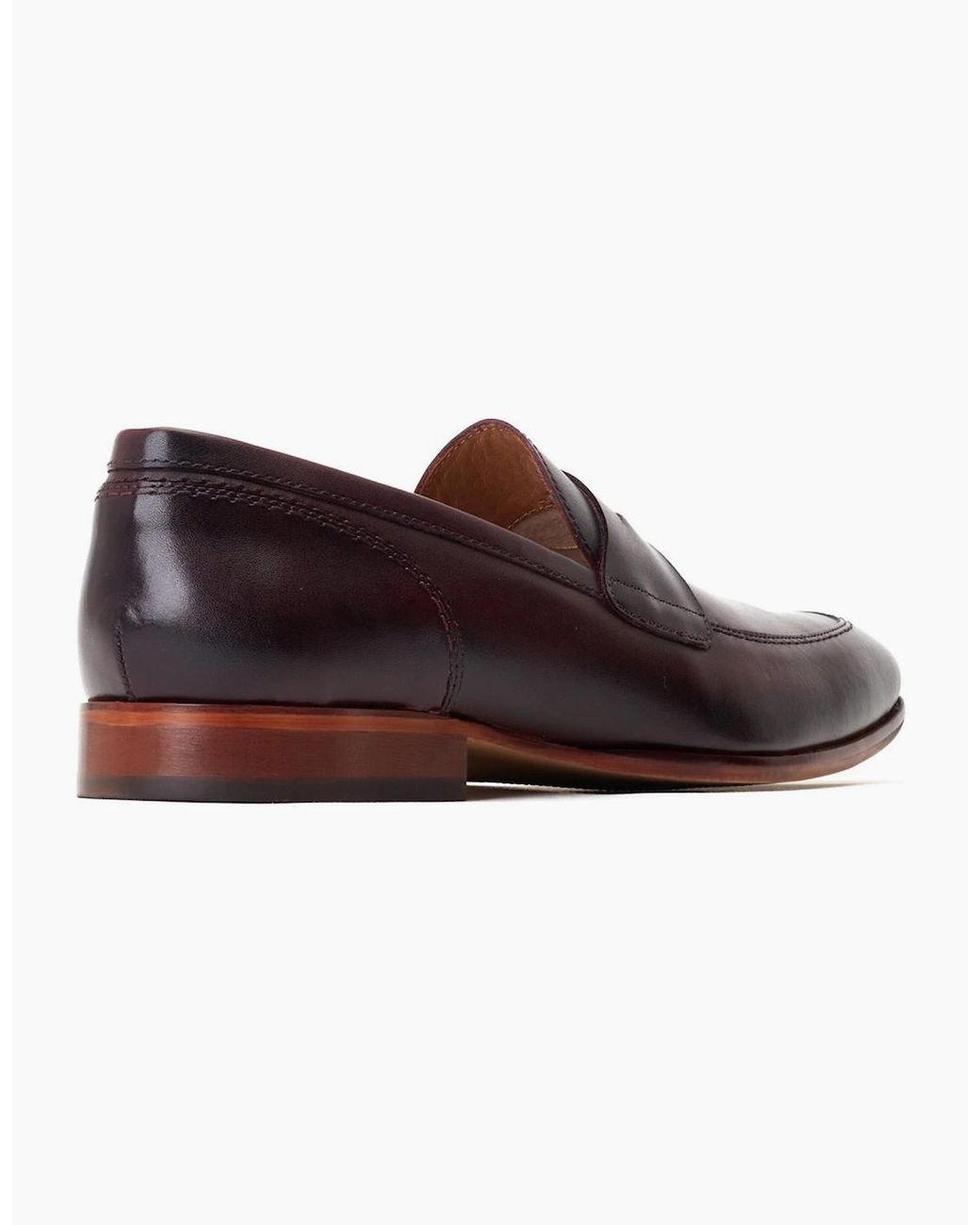 Base London Brown Bruno Penny Loafer for men