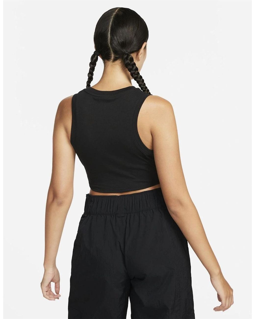 Nike Black Chill Tank Crew Neck Sleeveless Muscle Tank